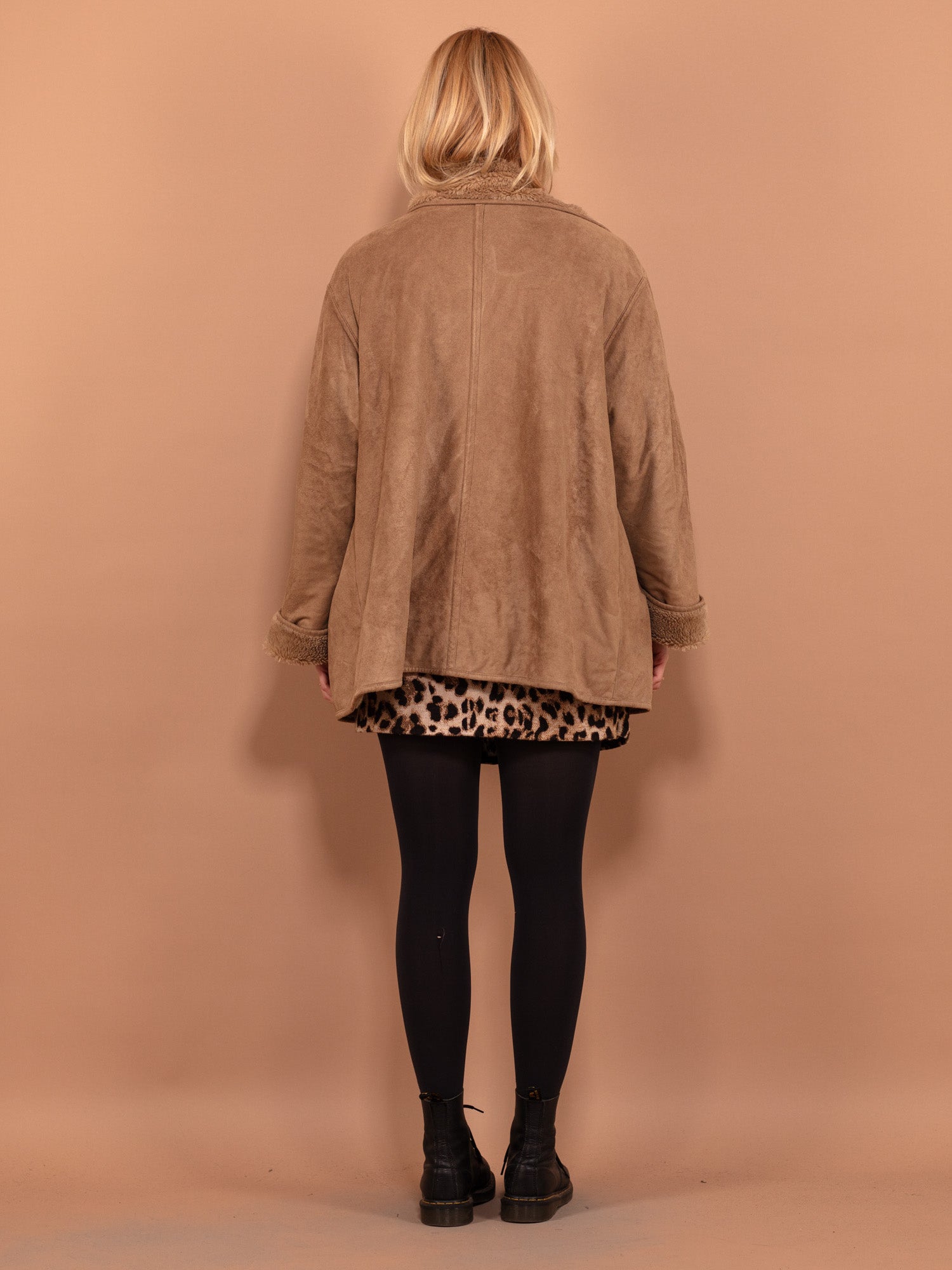 Online Vintage Store 90 s Oversized Sherpa Coat Northern Grip NorthernGrip
