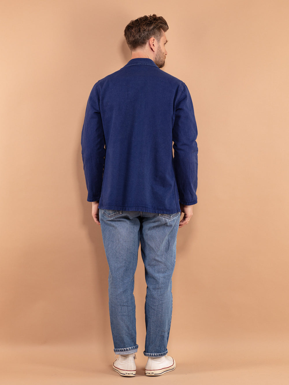 Vintage 60's Men French Work Jacket - NorthernGrip