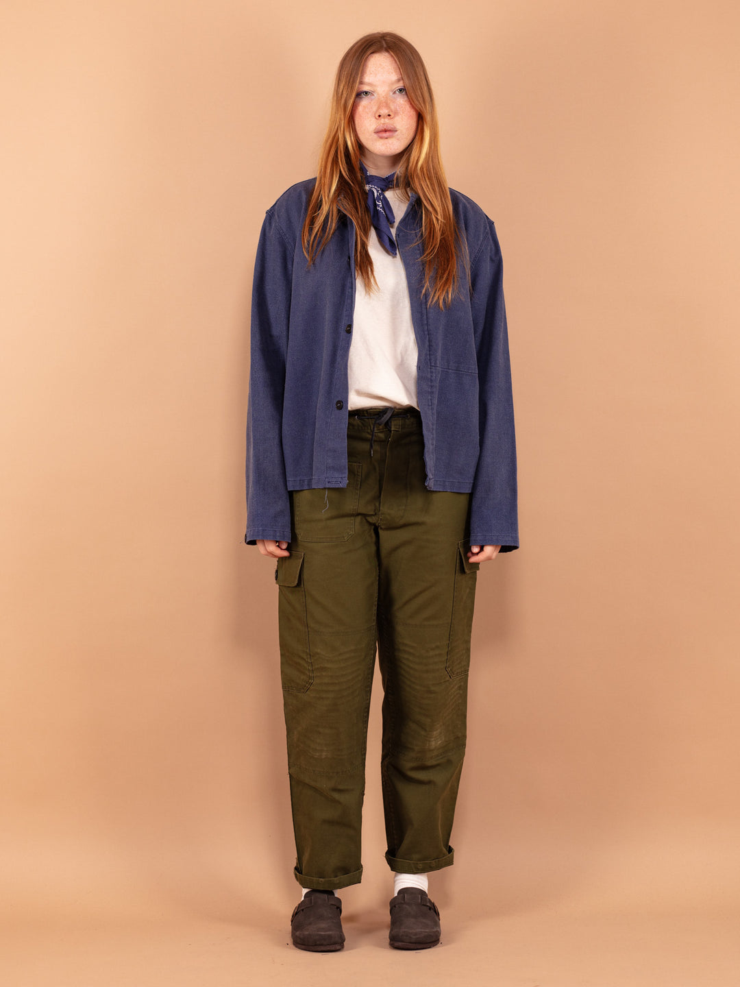 Vintage 60's Women French Work Jacket - NorthernGrip