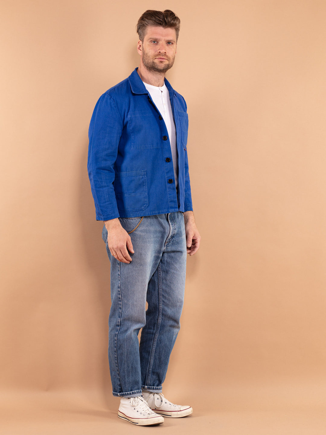 Vintage 70's Men Cropped Work Jacket - NorthernGrip
