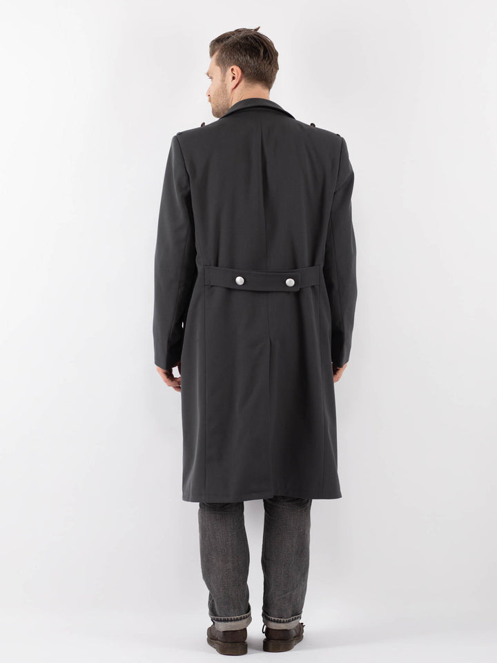 Vintage 70's Men Trench Coat in GrayZ1097