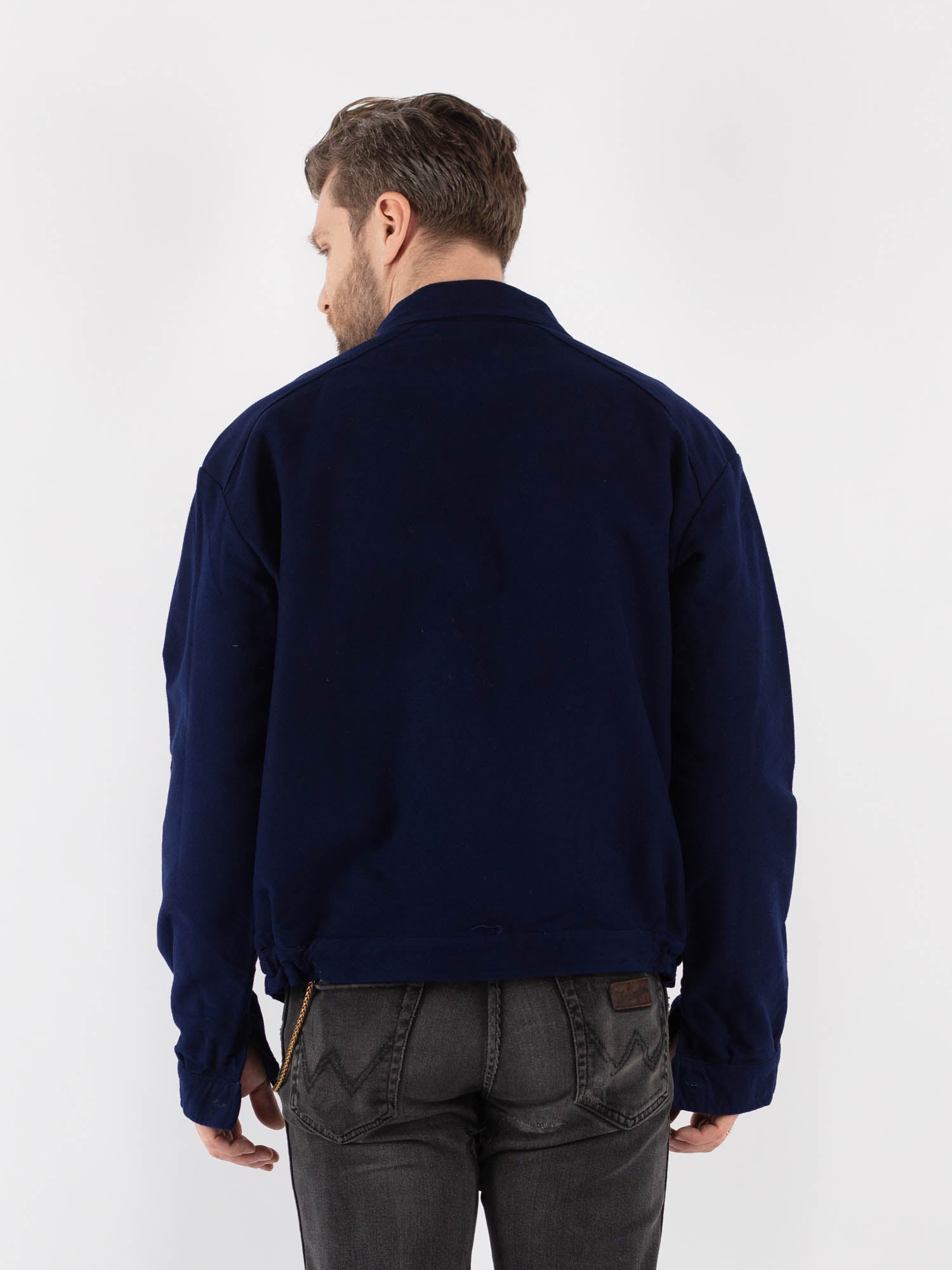 Online Vintage Store | Vintage 70's Men Moleskin Work Jacket in