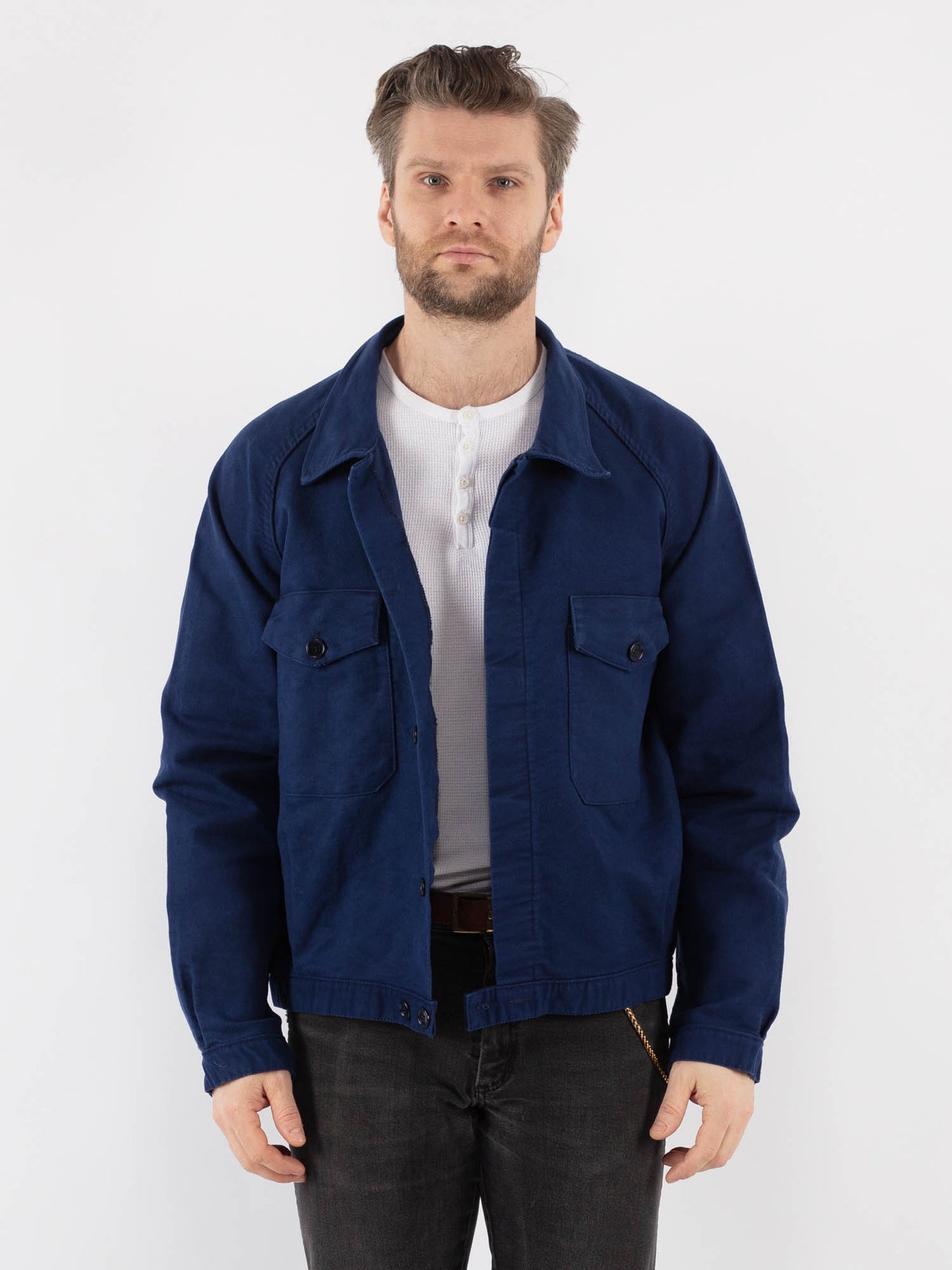 ジャケット・アウター 70s Euro Moleskin Work Jacket Coveralls Online Vintage Store | Vintage 70's Men Moleskin Work Jacket in