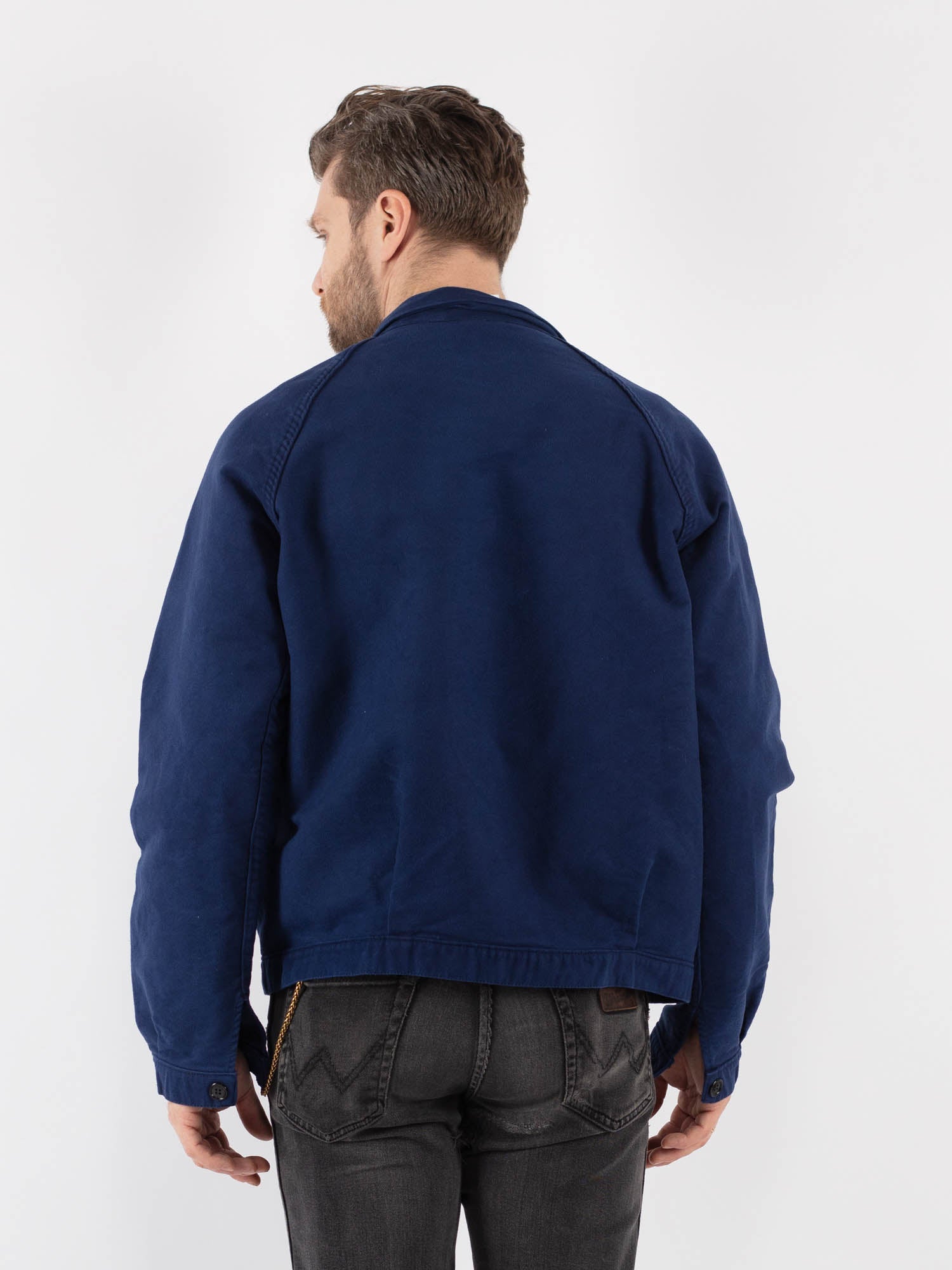 Online Vintage Store | Vintage 70's Men Moleskin Work Jacket in