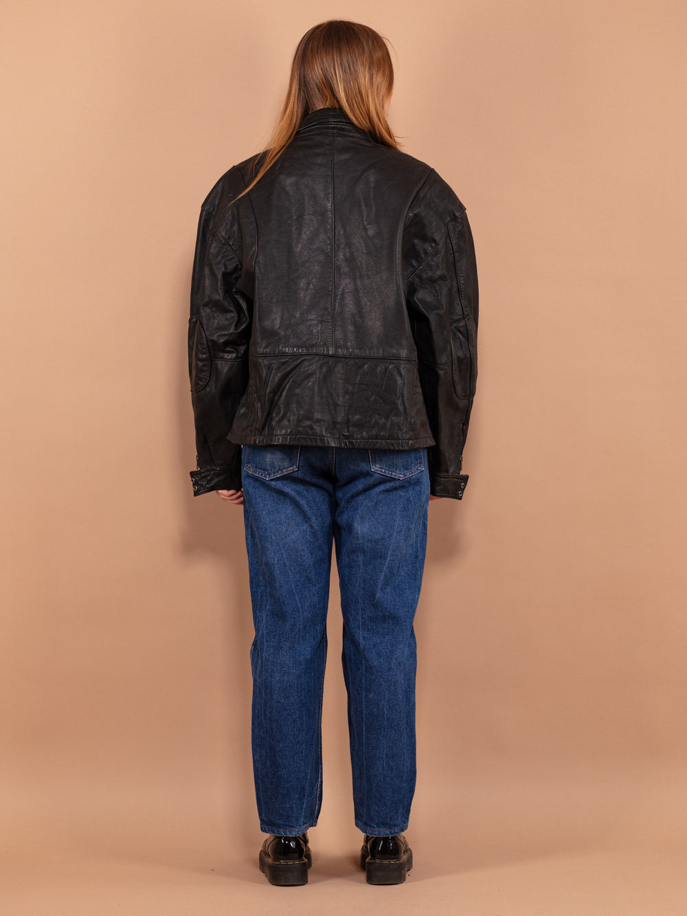 Vintage 70's Women Biker Leather Jacket - NorthernGrip