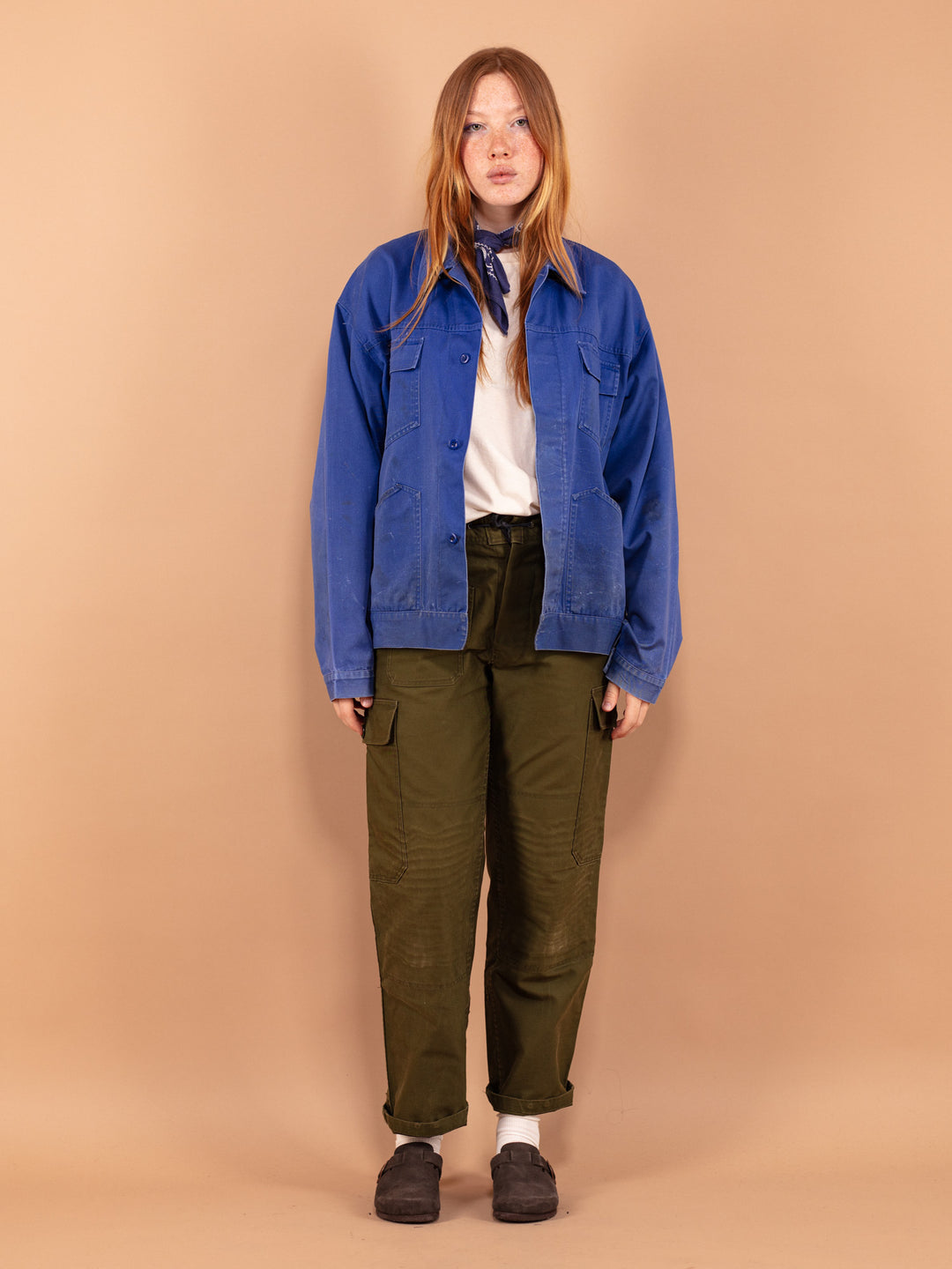 Vintage 70's Women Distressed Work Jacket - NorthernGrip