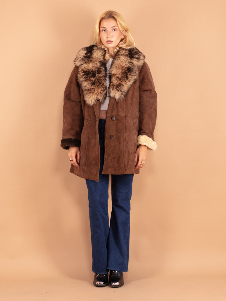Vintage-70s-Women-Sheepskin-