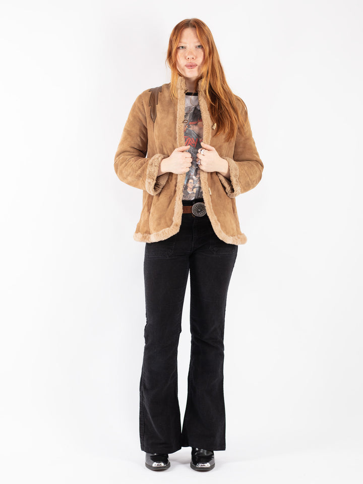 Vintage 70's Women Jacket in Beige