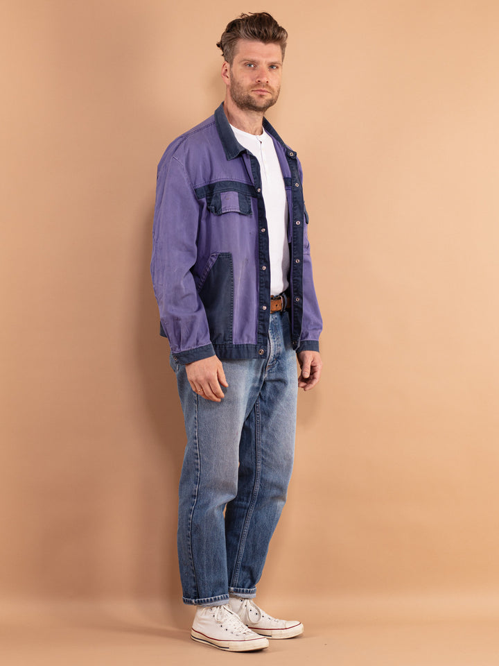 Vintage 80's Men Distressed Work Jacket - NorthernGrip