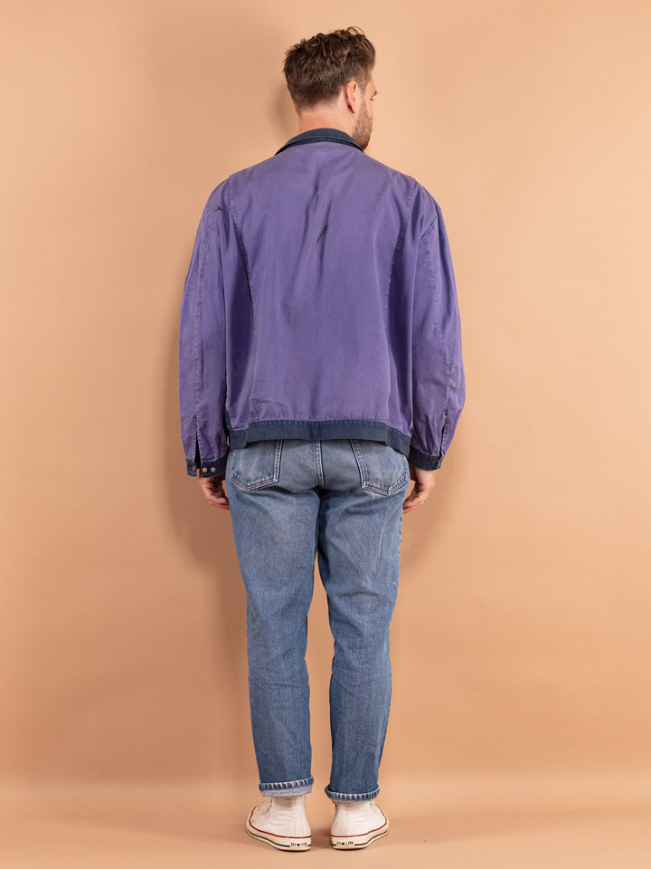 Vintage 80's Men Distressed Work Jacket - NorthernGrip