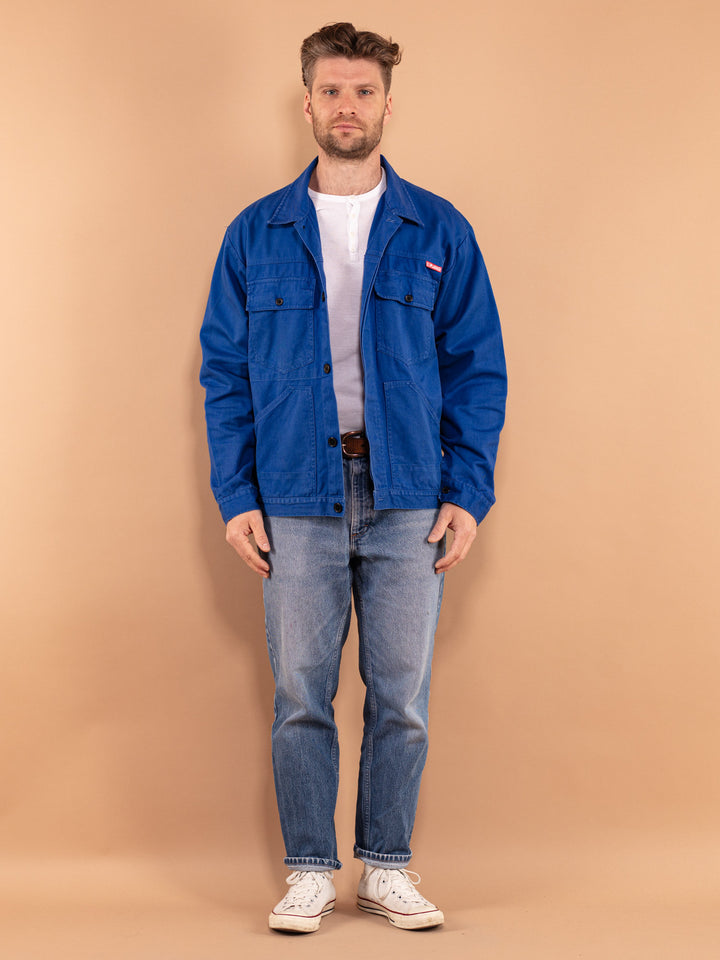 Vintage 80's Men Cropped Work Jacket - NorthernGrip