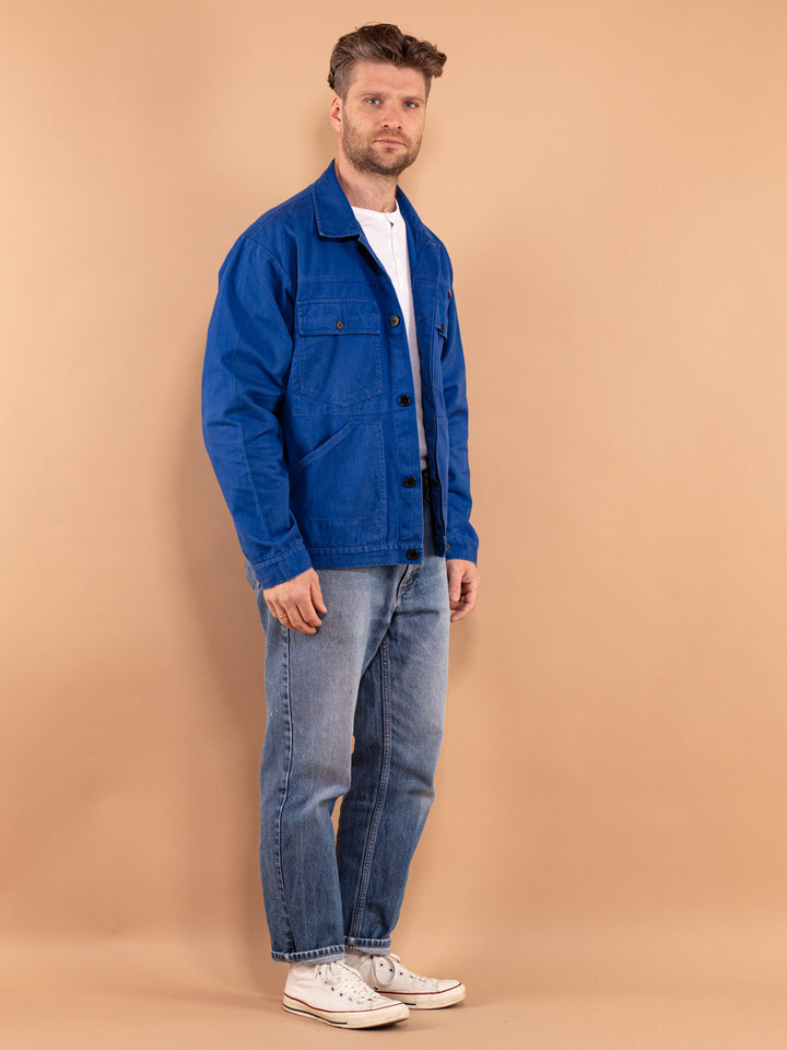 Vintage 80's Men Cropped Work Jacket - NorthernGrip