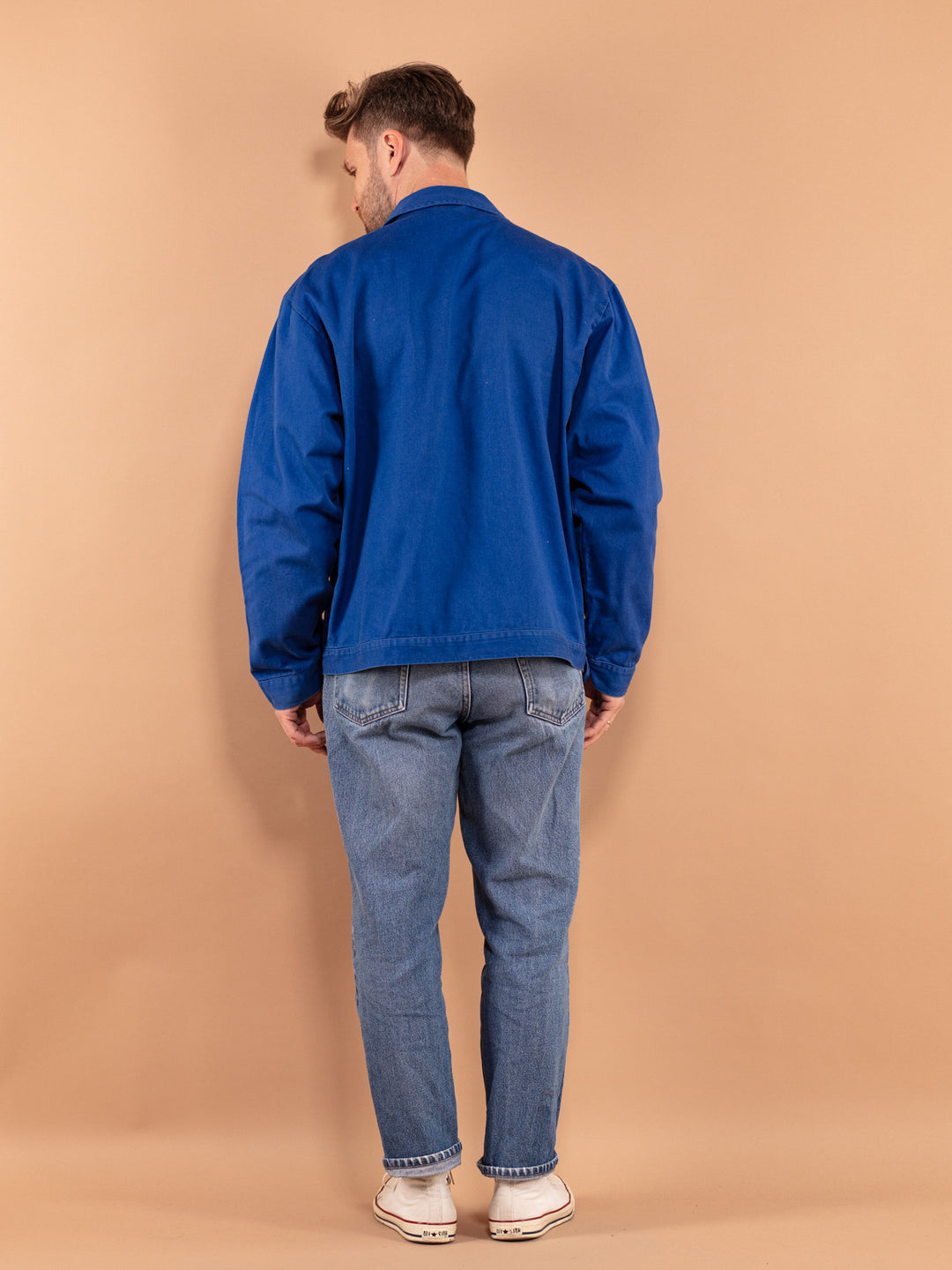 Vintage 80's Men Cropped Work Jacket - NorthernGrip