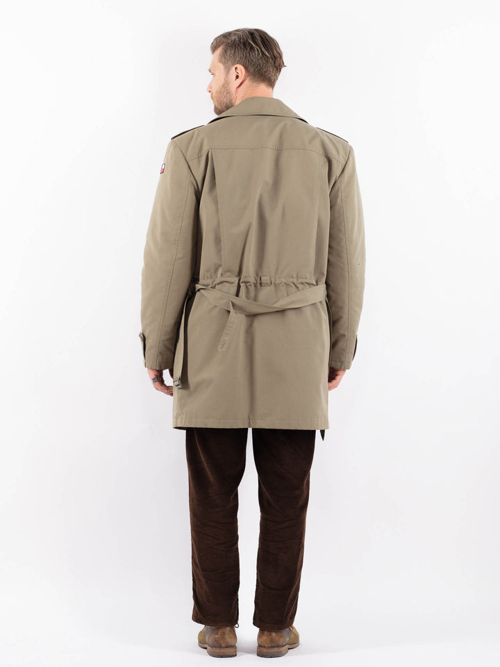 Vintage 80's Men Trench Coat in BeigeZ1651