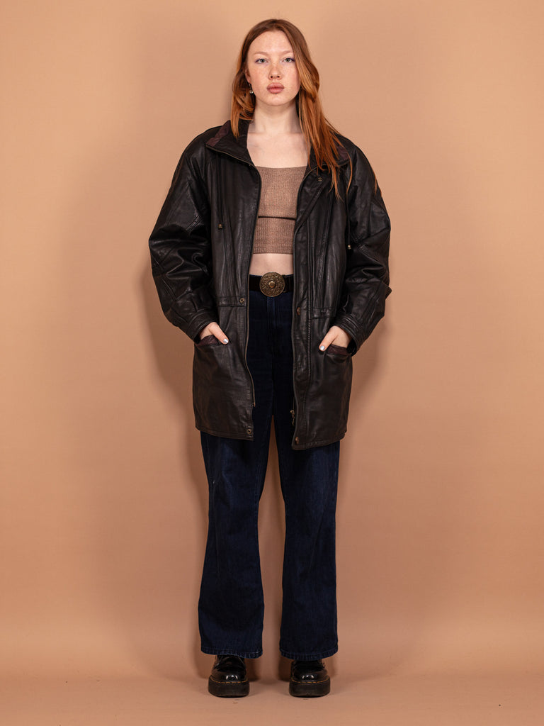 Vintage-80s-Women-Leather-