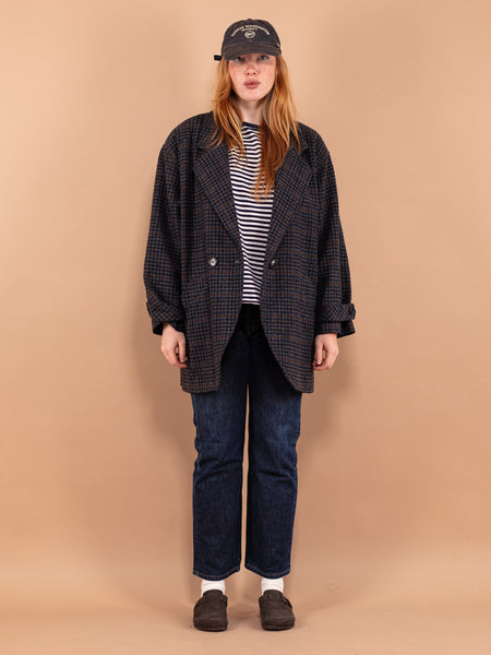 80's 90's vintage オーバーサイズ ウール taste ブルゾン Special‼︎】80's~90's old stussy World Tribe Wool Jacket “黒タグ