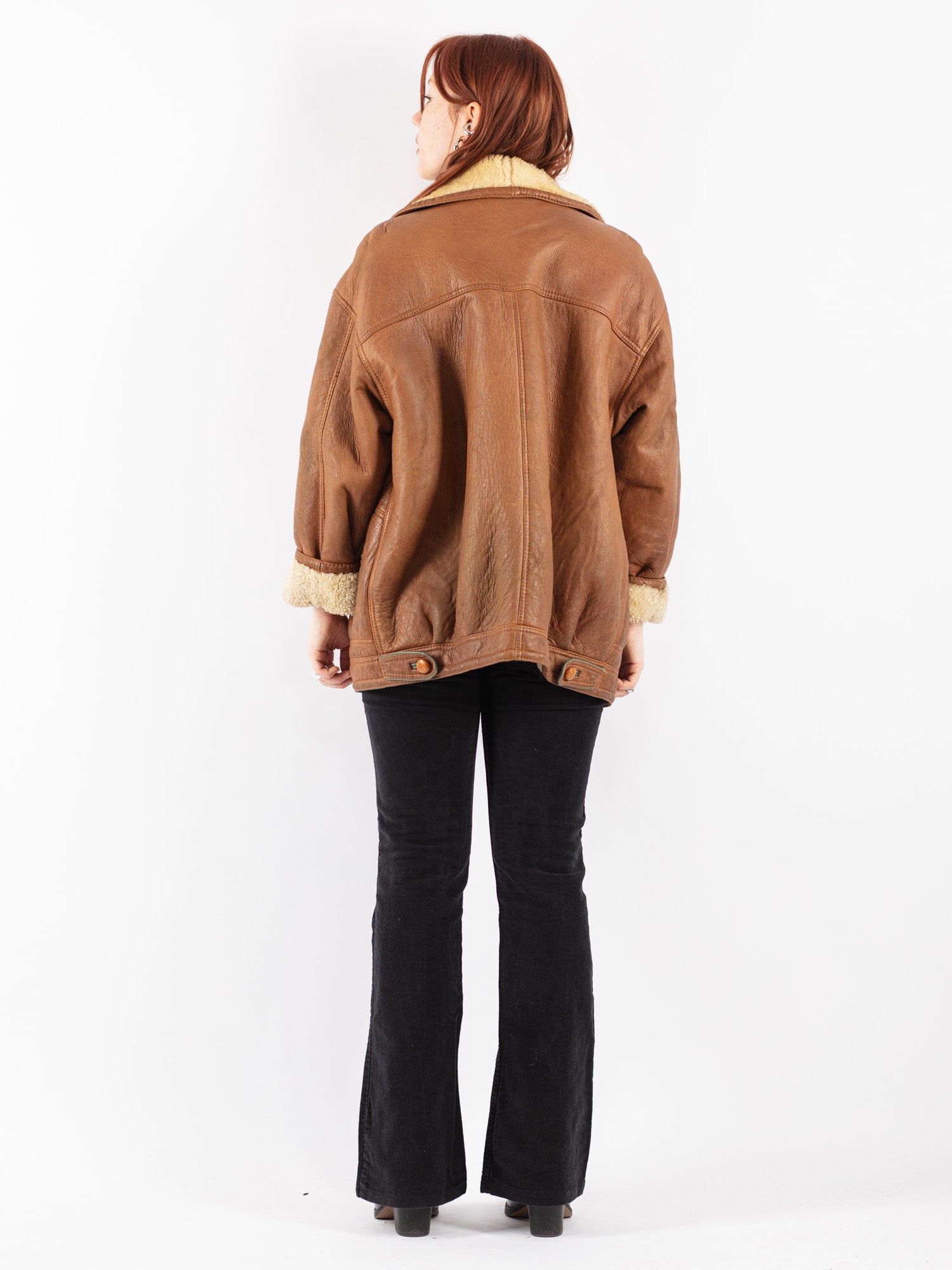 Online Vintage Store | Vintage 80's Women Sheepskin Shearling Coat