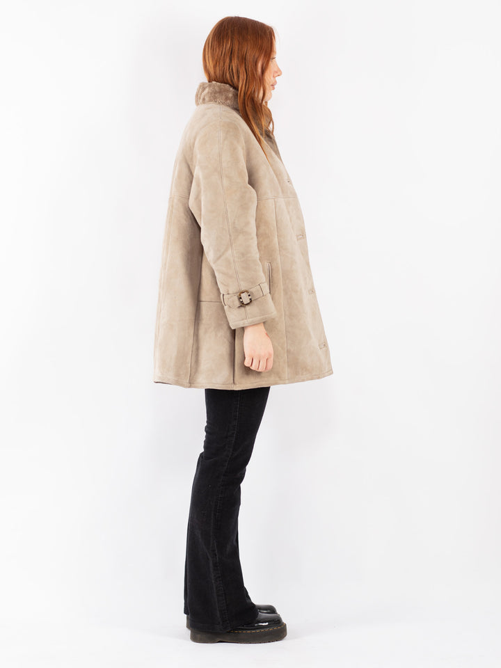 Vintage 80's Women Sheepskin in