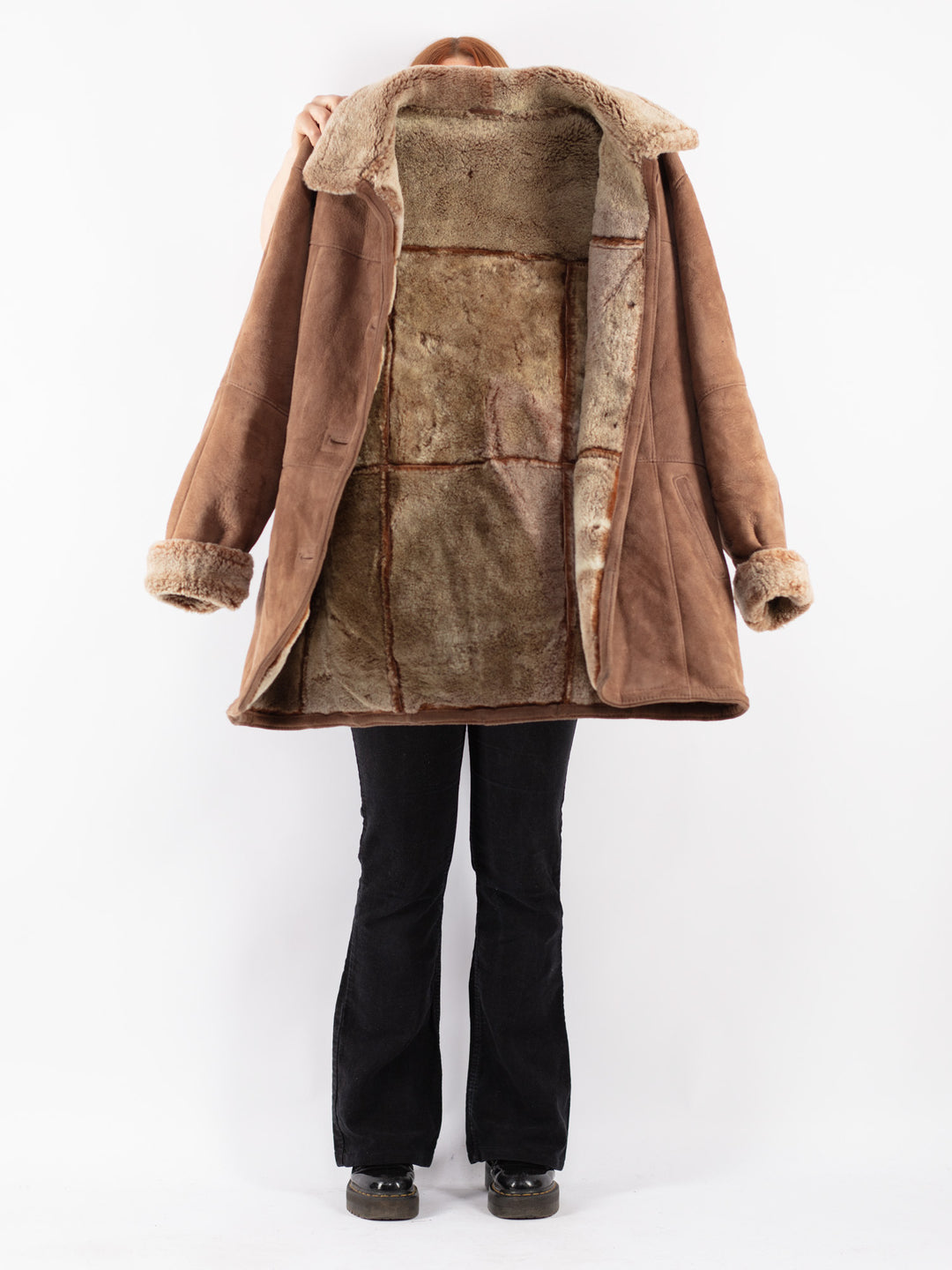 Vintage 80's Women Coat in Beige