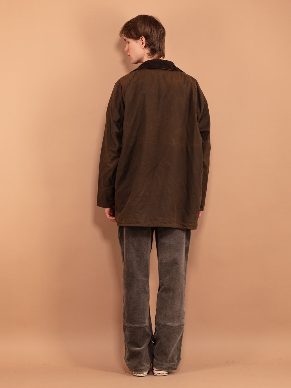 Vintage 90's Men Babour Beaufort Wax Jacket - NorthernGrip