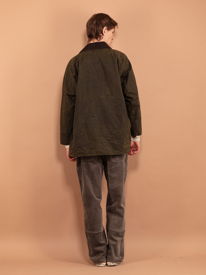 Vintage 90's Men Babour Beaufort Wax Jacket - NorthernGrip