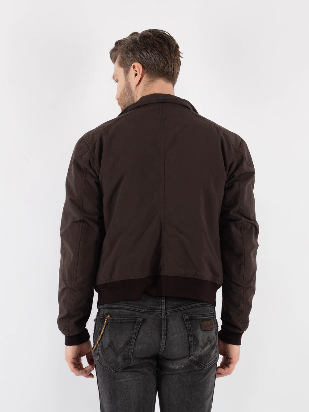 Vintage 00's Men Cotton in BrownZ844
