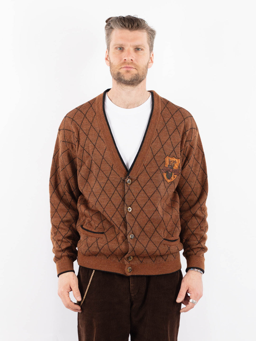Vintage 90's Men in BrownZ1647