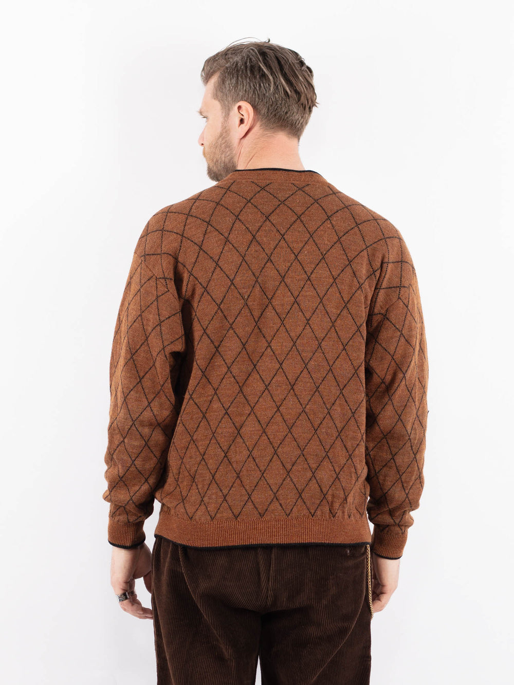 Vintage 90's Men in BrownZ1647