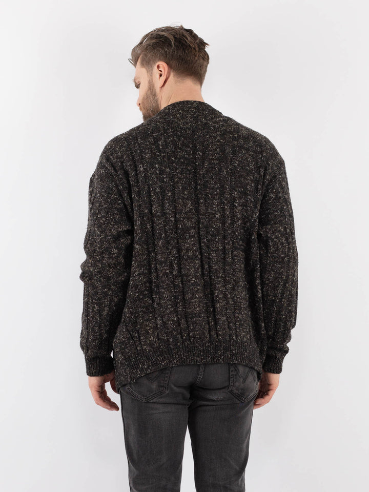 Vintage 90's Men Cardigan in GrayZ962