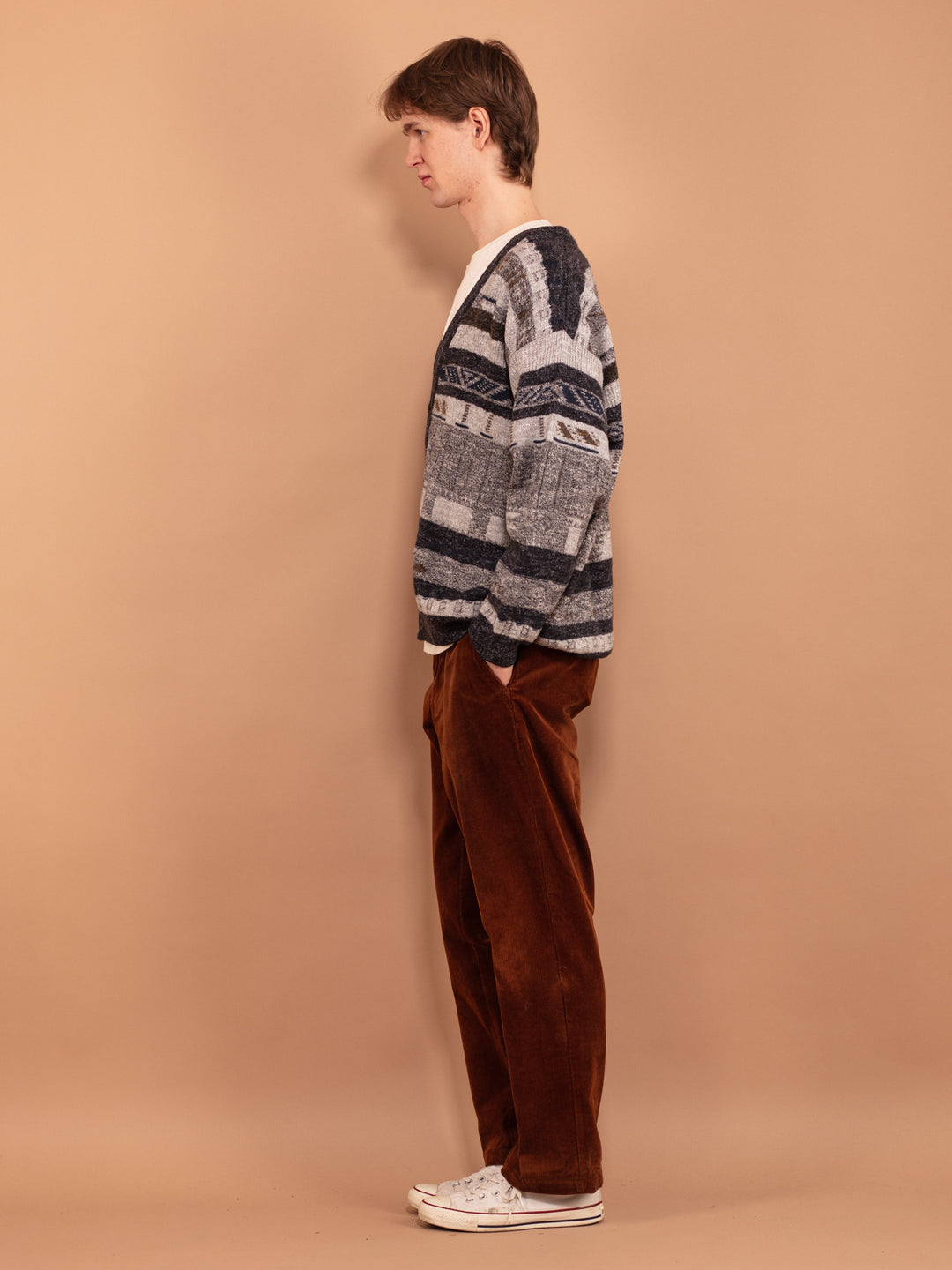 Vintage 90's Men Cardigan - NorthernGrip