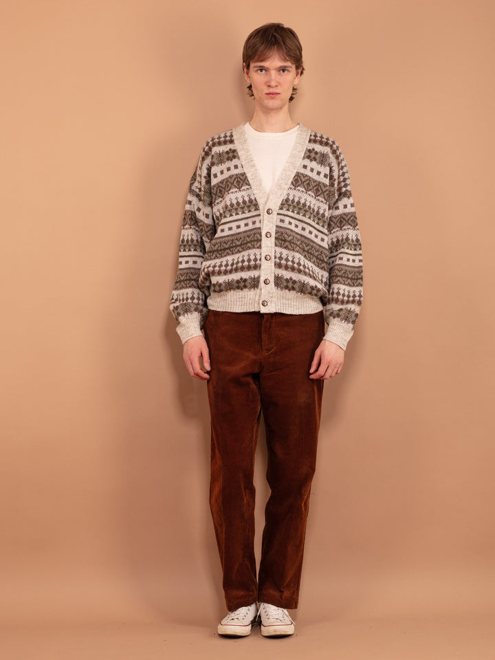 Vintage 90's Men Cardigan - NorthernGrip