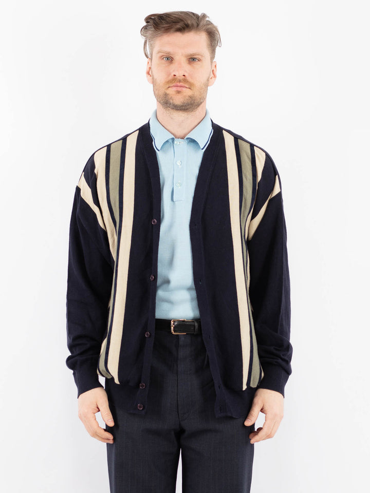 Vintage 90's Men Cardigan in BlueZ1391