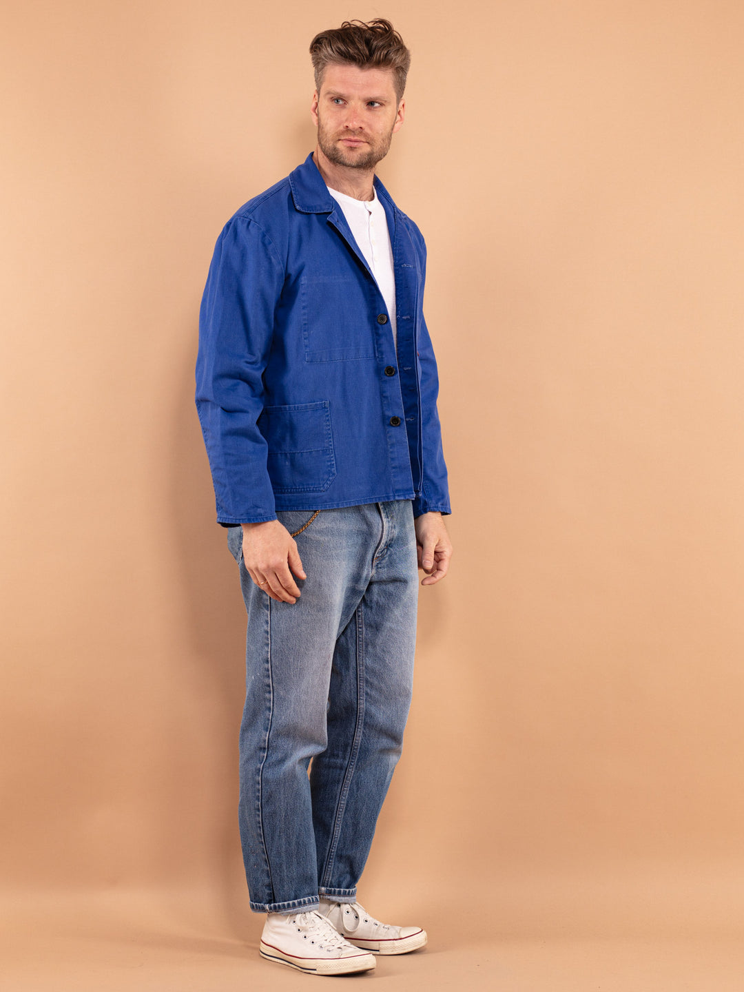 Vintage 90's Men Cropped Work Jacket - NorthernGrip