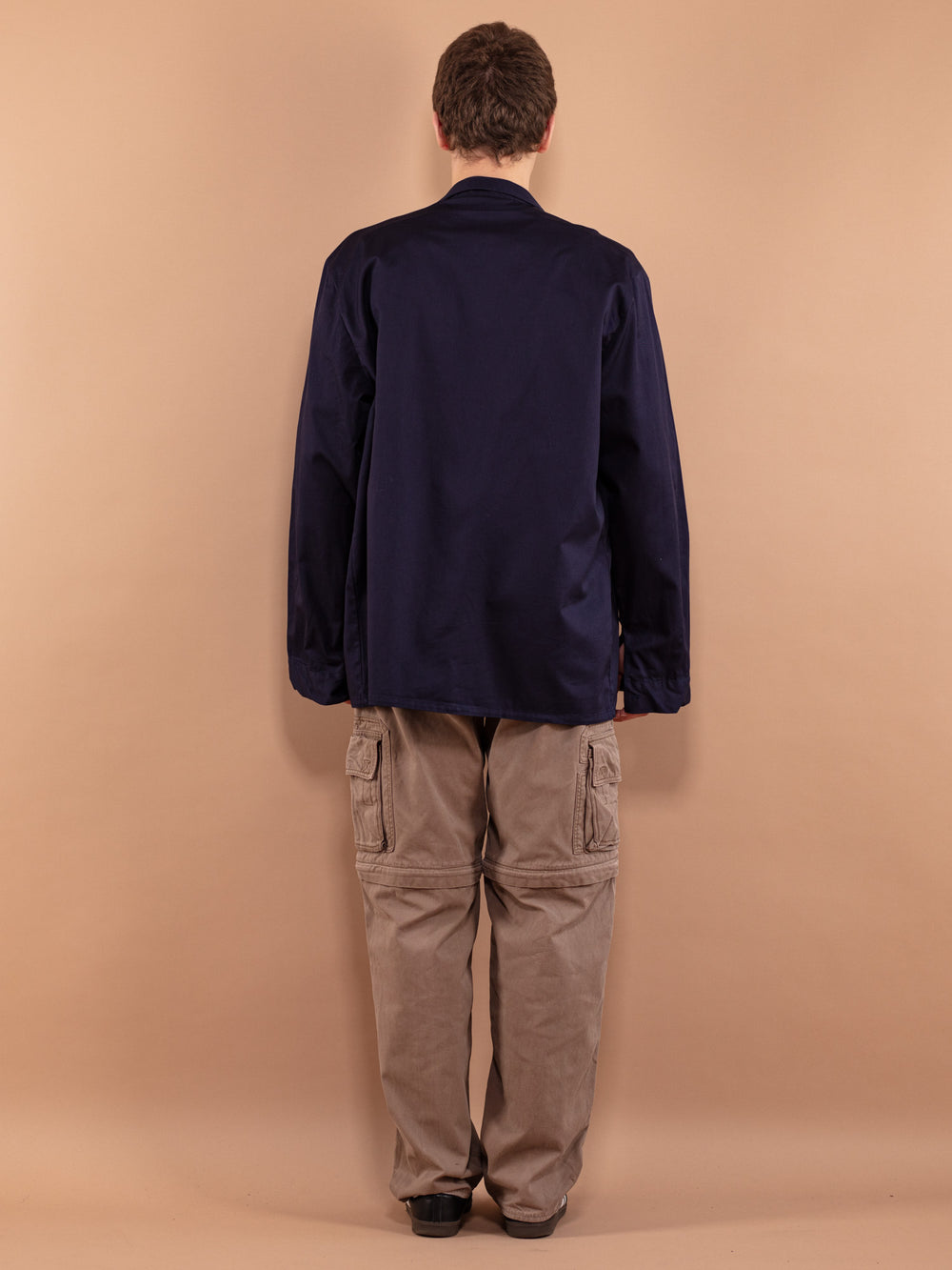 Vintage 90's Men Italian Work Shirt - NorthernGrip