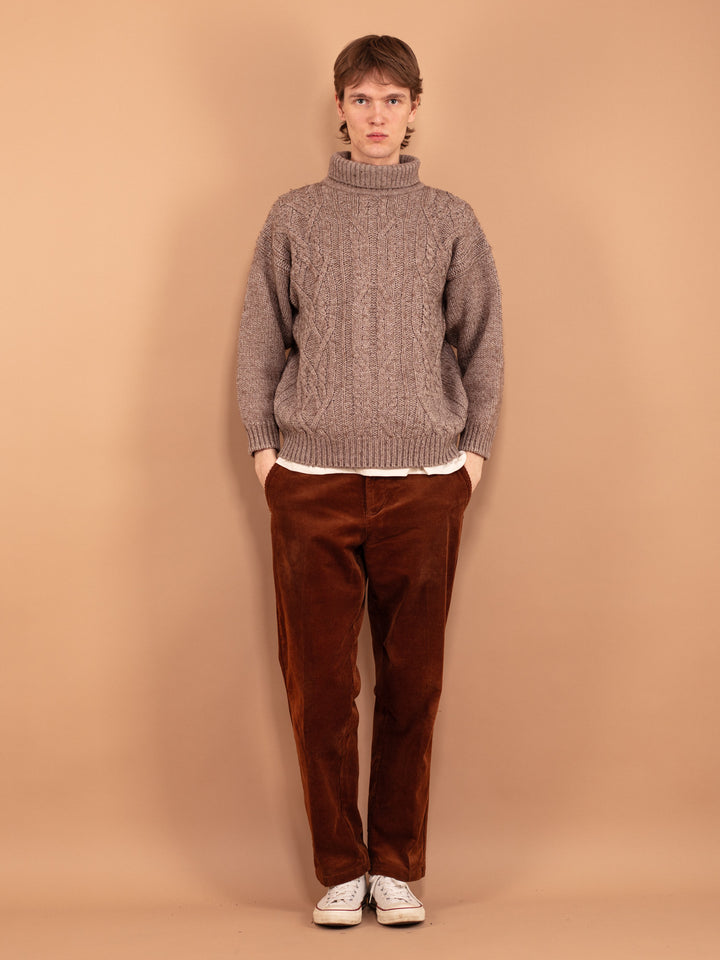 Vintage 90's Men Knitted Sweater - NorthernGrip