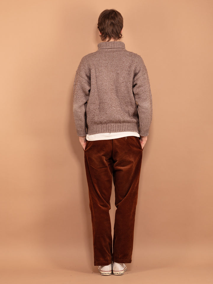 Vintage 90's Men Knitted Sweater - NorthernGrip