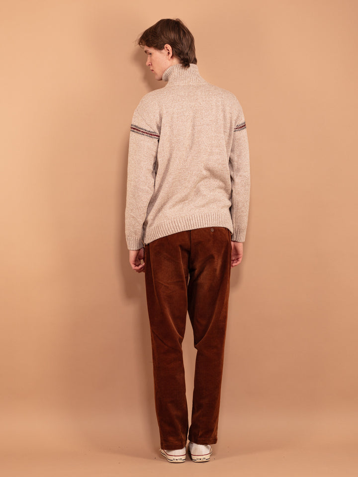 Vintage 90's Men Knitted Sweater - NorthernGrip
