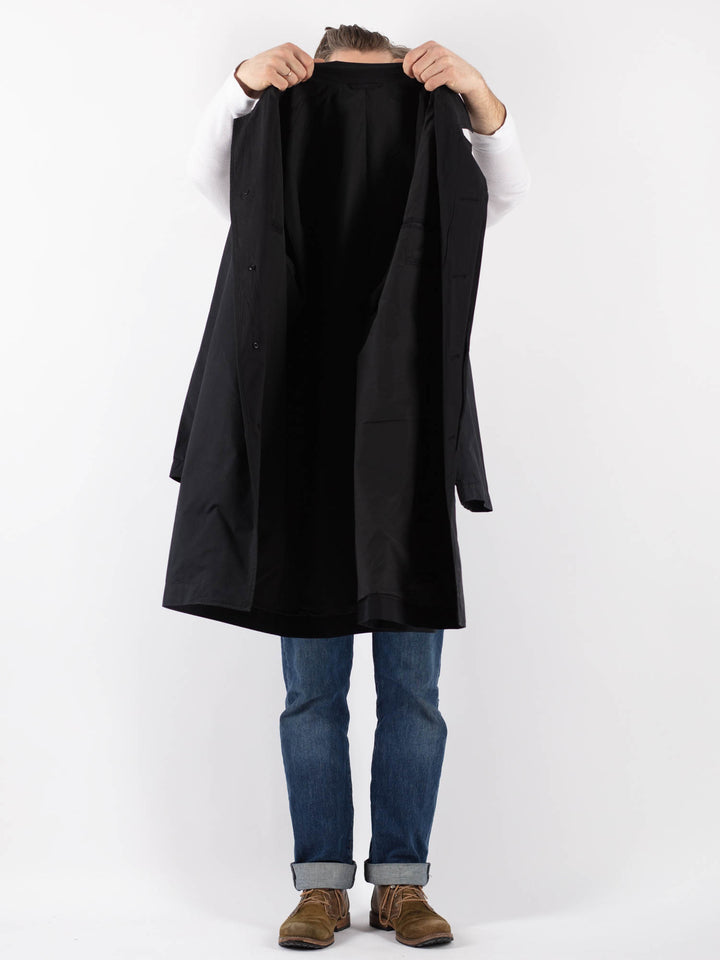 Vintage 90's Men Mac Coat in BlueZ1232