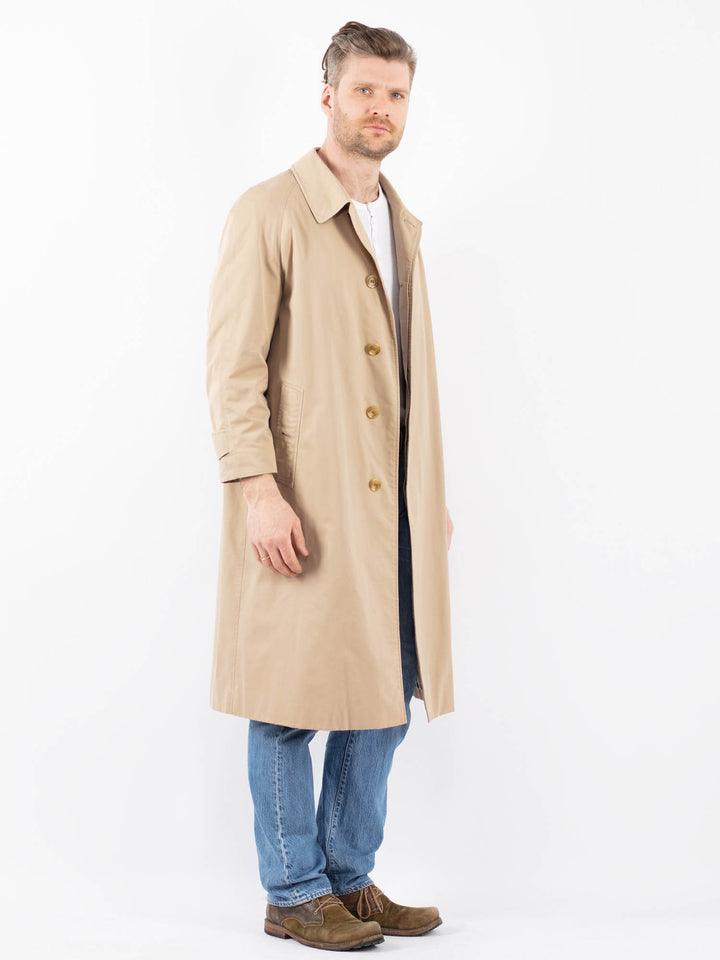 Vintage 90's Men Mac in BeigeZ1472