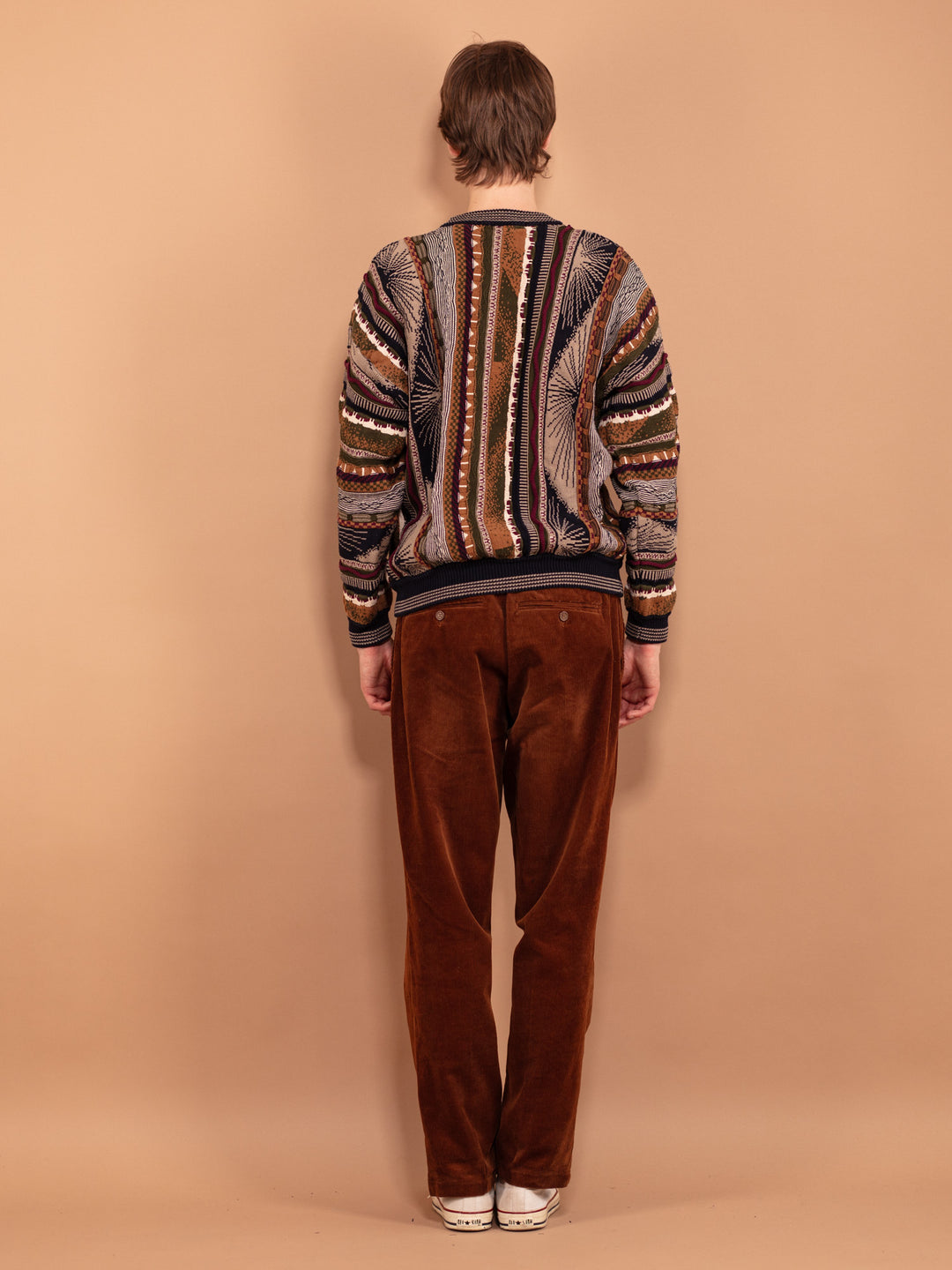 Vintage 90's Men Knitted Sweater