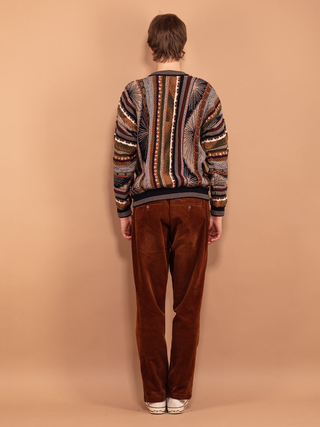 Vintage 90's Men Knitted Sweater - NorthernGrip