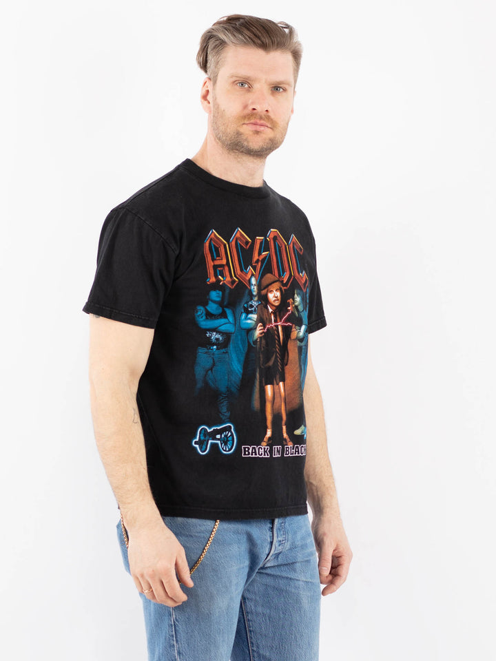 Vintage 90's Men T-Shirt in BlackZ1361