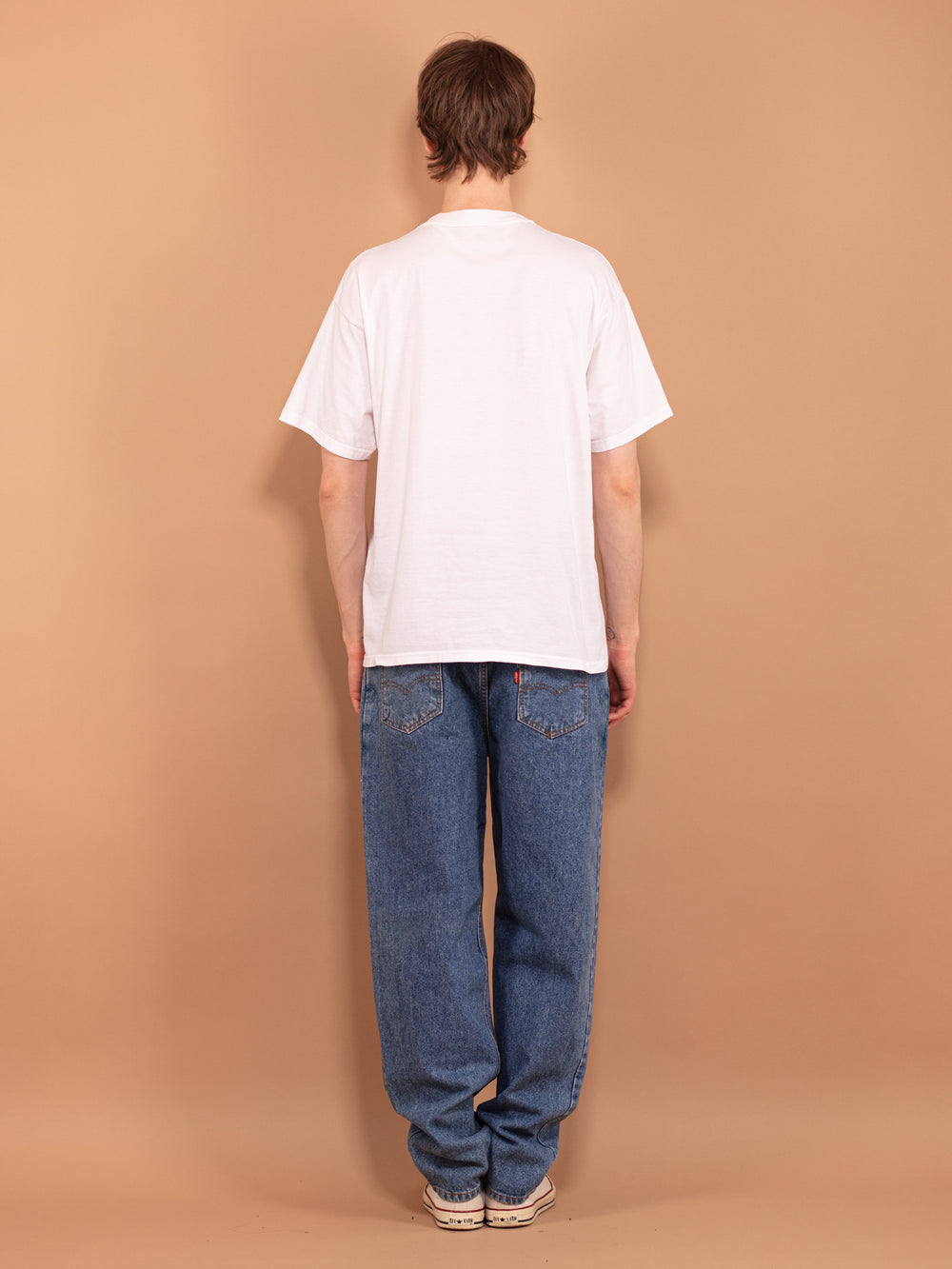Vintage 90's Men T-shirt with BMX print - NorthernGrip