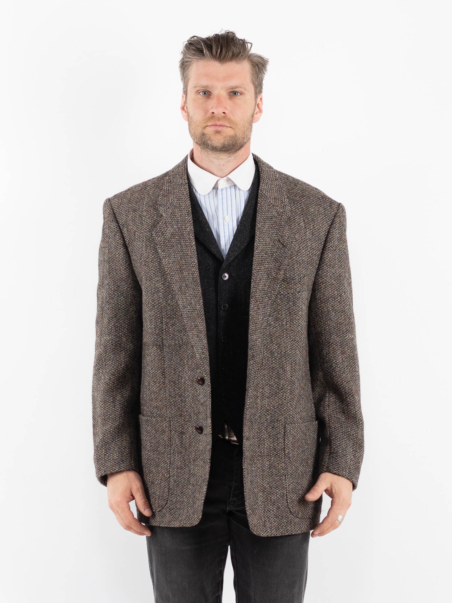 ジャケット・アウター [SullneArchives] 90s Wool Mode Blouson Vintage 90s VIVIENNE WESTWOOD F/W 1994 Wool Tartan Plaid