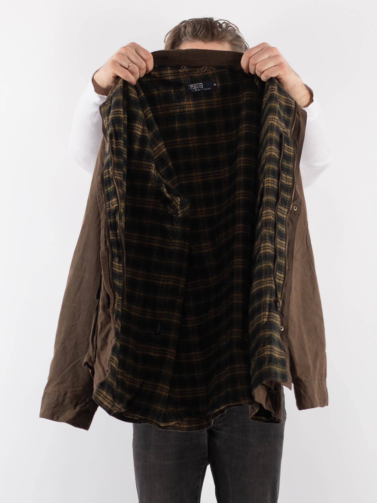 Online Vintage Store | Vintage 90's Men Ralph Lauren Waxed Canvas
