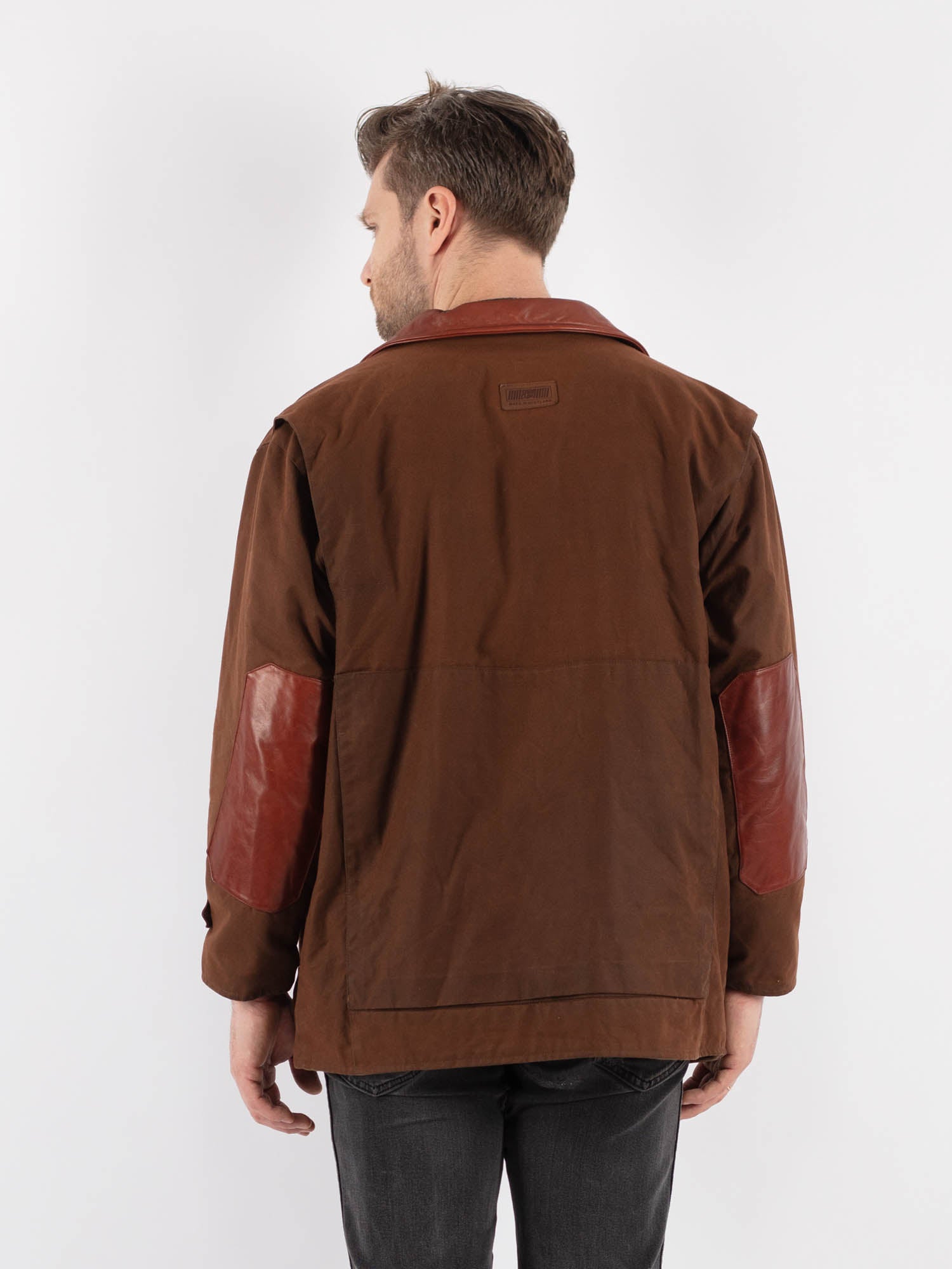 Online Vintage Store | Vintage 90's Men Waxed Canvas Jacket in