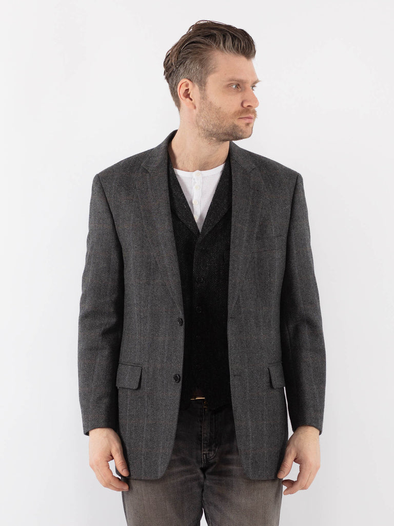 ジャケット・アウター 90's Vintage Dark Gray Maxi Wool Coat Online Vintage Store | Vintage 90's Men Wool Coat in Gray