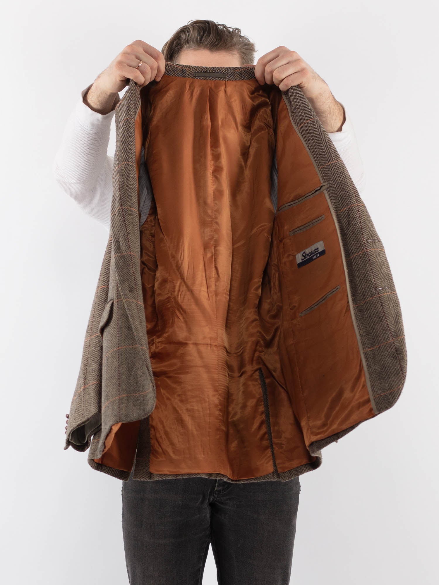 Online Vintage Store | Vintage 90's Men Wool Blend Blazer Jacket