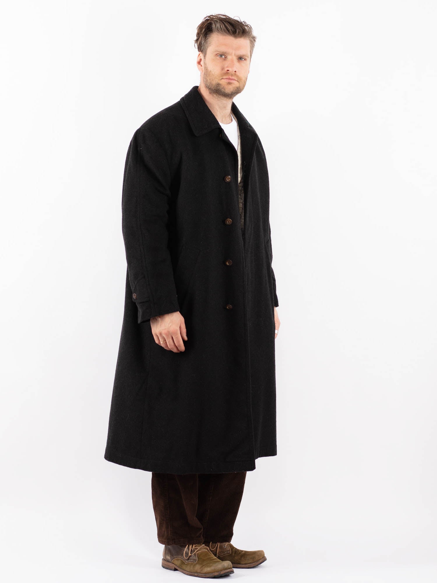 ジャケット・アウター vintage 90's US wool design coat Online Vintage Store | Vintage 90's Men Wool Coat in Gray