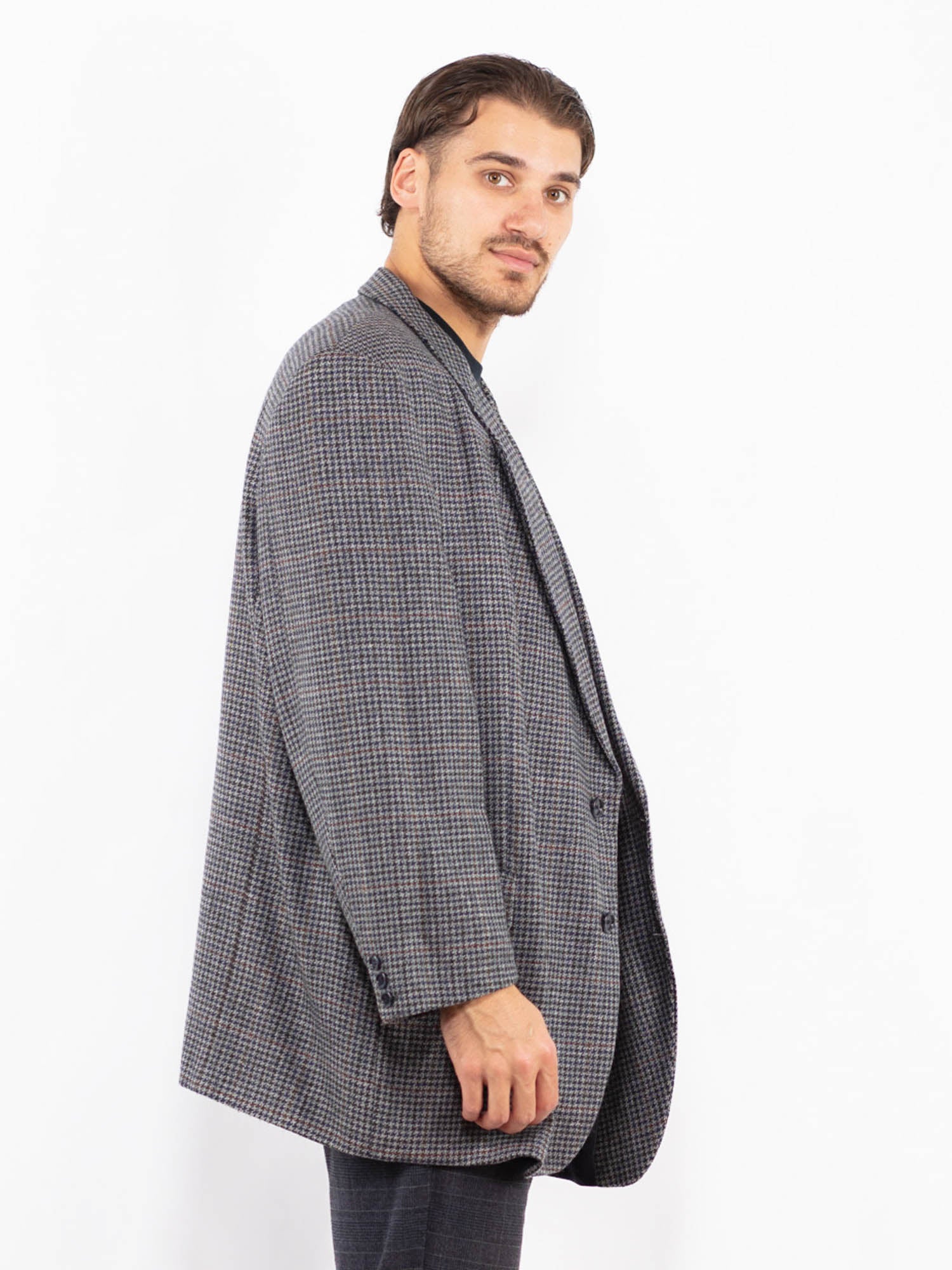 Online Vintage Store | Vintage 90's Men Oversized Wool Blazer